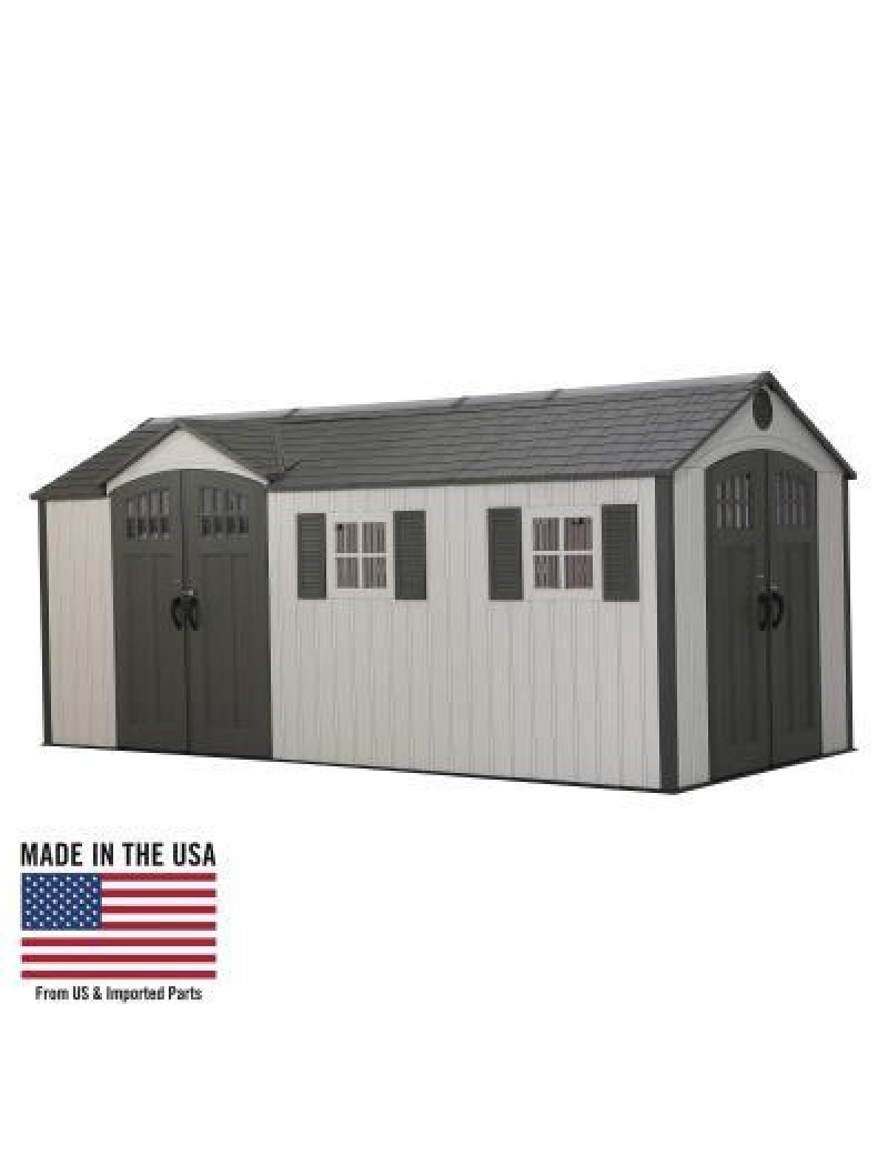 17.5 Ft. x 8 Outdoor Storage Shed 401