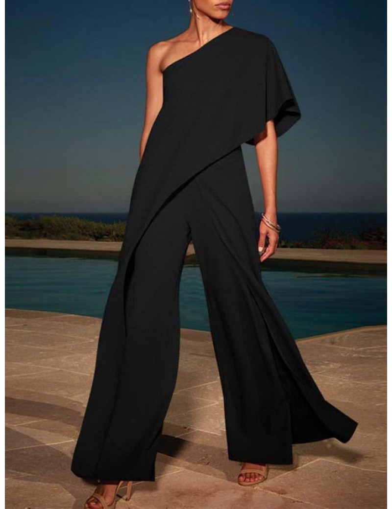 Ladies Fashion Elegant Casual Printed Jumpsuit