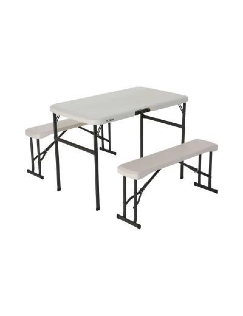 Folding Picnic Table with Benches 7