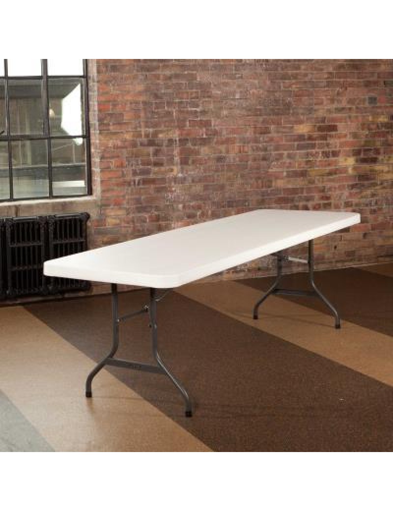8-Foot Table and (8) Chairs Combo (Commercial) 268