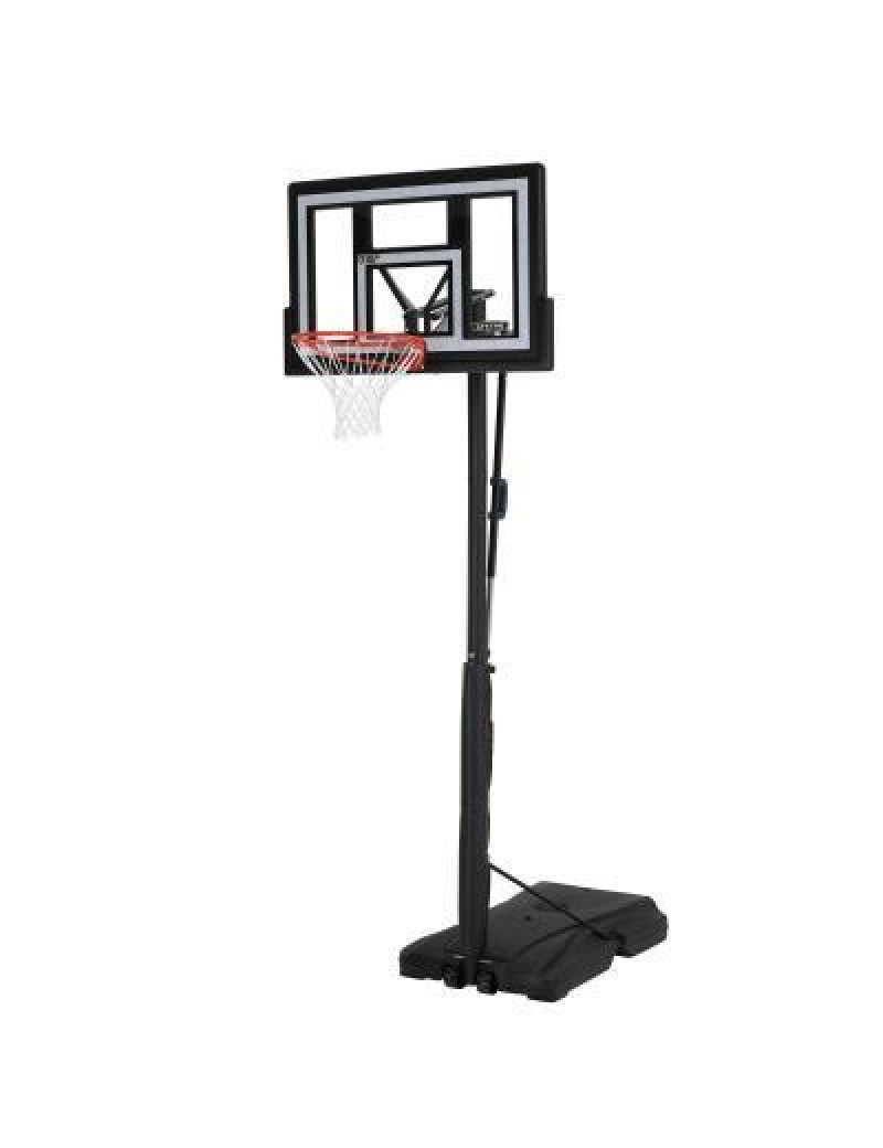 Adjustable Portable Basketball Hoop (48-Inch Polycarbonate)