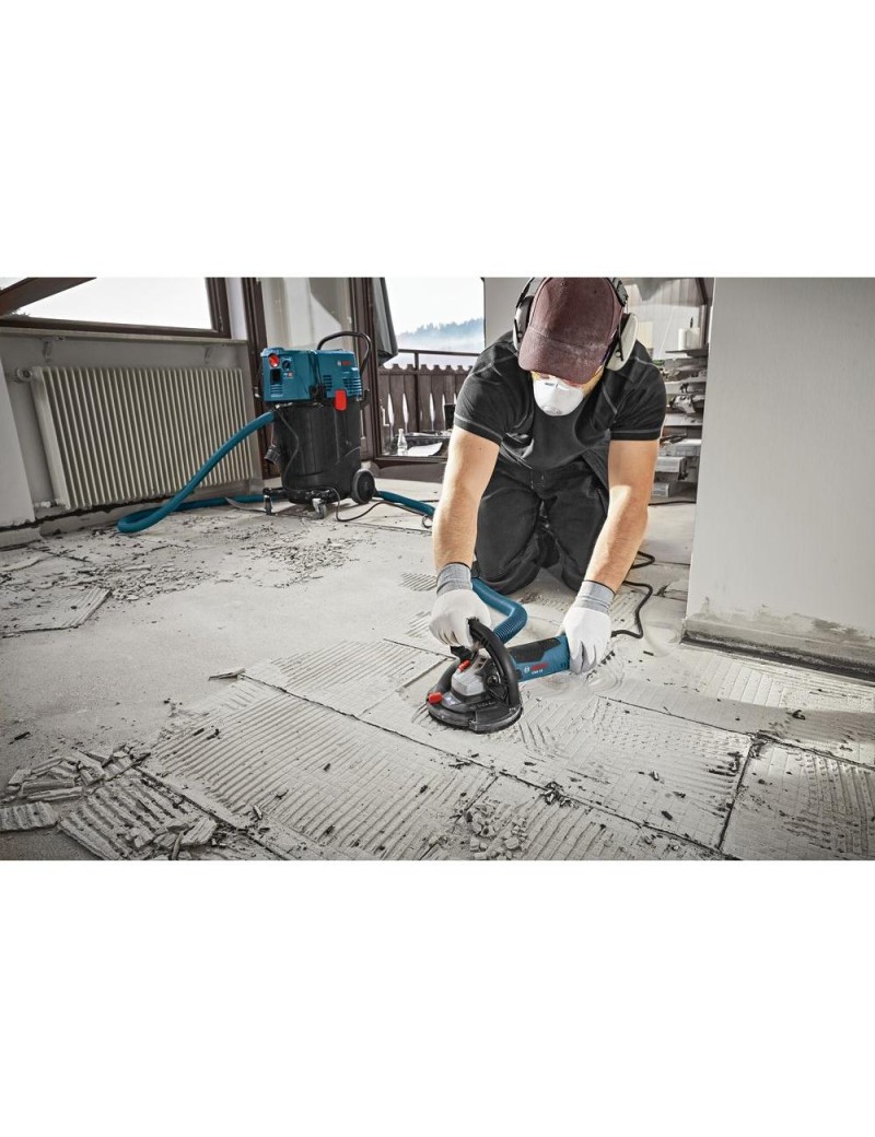 12.5 Amp Corded 5 in. Concrete Surfacing Grinder with Dedicated Dust Collection Shroud-CSG15