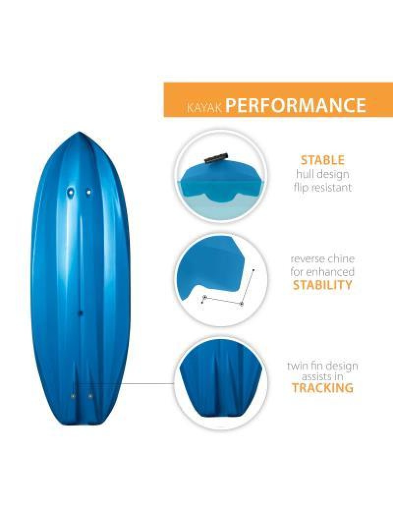 Wave 60 Youth Kayak (Paddle Included) 64