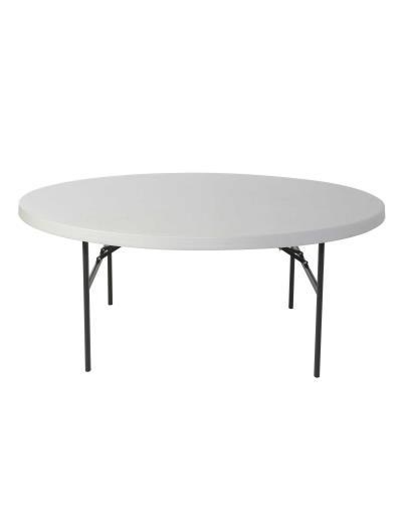 (4) 72-Inch Round Tables and (40) Chairs Combo (Commercial) 398