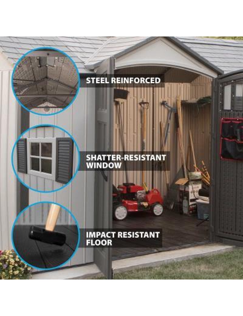 12.5 Ft. x 8 Outdoor Storage Shed 367