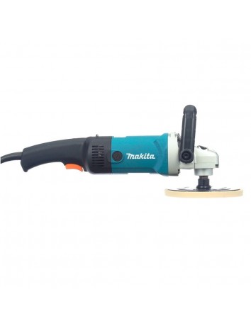 10 Amp 7 in. Corded Variable Speed Hook and Loop Sander/Polisher w/ Soft Start, Backing Pad, Side Handle and Loop Handle-9227C